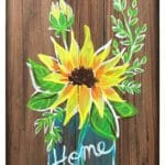 Welcome Spring WOODEN SIGN