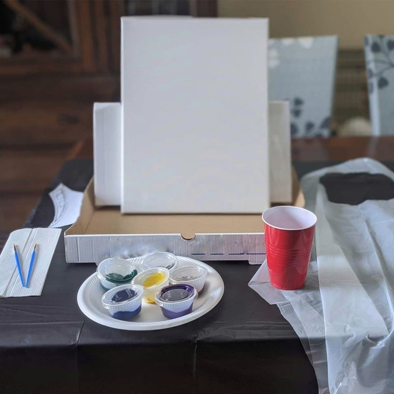 Create and Unwind with Sip and Paint at Home Kits